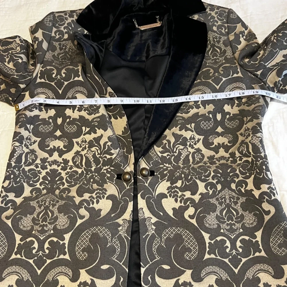 Soft Surroundings Jacquard Blazer size Small - Picture 10 of 12